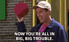 Big Trouble GIF - Adam Sandler Dodgeball Big Trouble GIFs
