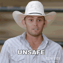 Unsafe Hunter Arnold GIF - Unsafe Hunter Arnold Ultimate Cowboy Showdown GIFs