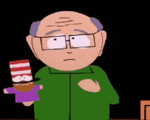 Mr. Hat GIF - South Park Mr Garrison GIFs