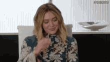 Facepalm And Thinking GIF - Hilary Duff Embarassed Younger Tv GIFs