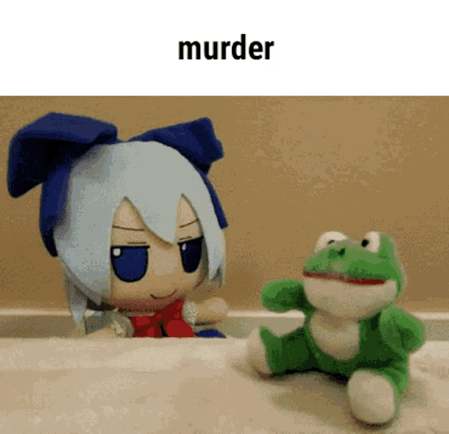 Murder Fumo GIF - Murder Fumo Frog GIFs