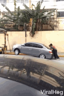 Viral Hog Videos How Not To Tow A Vehicle GIF - Viral Hog Videos Viral Hog How Not To Tow A Vehicle GIFs
