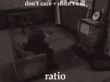 Silent Hill Dont Care GIF - Silent Hill Dont Care Ratio GIFs