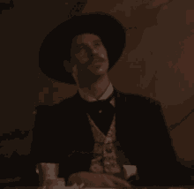 Tombstone Doc Holliday GIF - Tombstone Doc Holliday Are We Cross GIFs