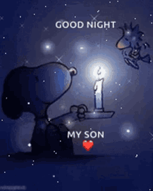 Good Night Sleep Tight GIF - Good Night Sleep Tight Snoopy And Woodstock GIFs