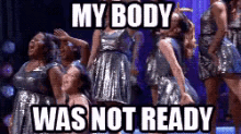 My Body Is Not Ready GIF - Glee My Body Was Not Ready Floor GIFs