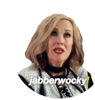 Jabberwocky Moira Rose Sticker - Jabberwocky Moira Rose Moira Stickers