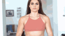 bodybuilder female bodybuilder flex flexing biceps