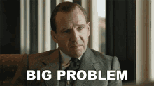 Big Problem Duke Of Oxford GIF - Big Problem Duke Of Oxford Ralph Fiennes GIFs