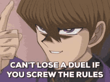 yu gi oh lose duel rules