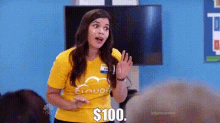superstore amy sosa 100dollars a hundred dollars one hundred dollars