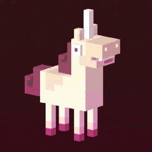 crossy road eye of the unihorse zoom in up close animation