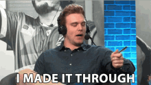 I Made It Through Dave Olson GIF - I Made It Through Dave Olson I Made It GIFs
