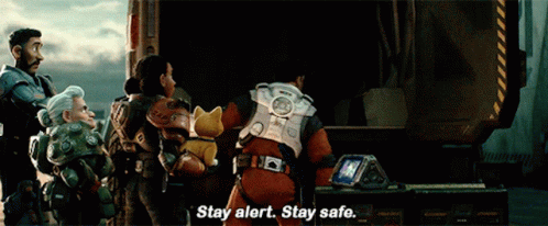Lightyear Stay Alert GIF - Lightyear Stay Alert Stay Safe - Discover &  Share GIFs