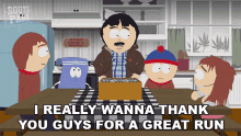 I Really Wanna Thank You Guys For A Great Run South Park GIF - I Really Wanna Thank You Guys For A Great Run South Park S23e6 GIFs