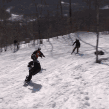 Snowboarding Miles Fallon GIF - Snowboarding Miles Fallon Zeb Powell GIFs