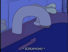 Bart Going Down The Drain GIF - Bart Simpsons Drain Screaming GIFs