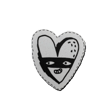 Love Heart Sticker - Love Heart Sad Stickers