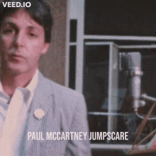 Paul Mccartney Jumpscare Jumpscare GIF - Paul Mccartney Jumpscare Jumpscare Paul Mccartney GIFs