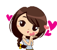 Flying Kiss Sticker - Flying Kiss Stickers