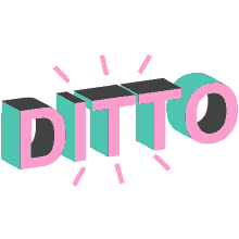 ditto same agreed ditto same agreed