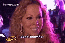 I Don'T Know Her.Gif GIF - I Don'T Know Her Mariah Carey Face GIFs
