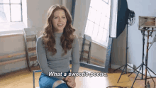Sweet GIF - Sweetie Touched The Next Step GIFs