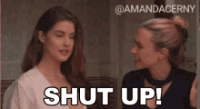 Amanda Cerny Shut Up GIF - Amanda Cerny Shut Up Angry GIFs