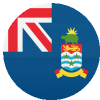 Cayman Islands Flags Sticker - Cayman Islands Flags Joypixels Stickers