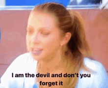 Stassi Schroeder Im The Devil Dont You Forget It GIF - Stassi Schroeder Im The Devil Dont You Forget It Basic GIFs