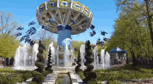 amusement park attraction ride water fountain