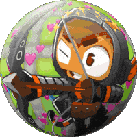 Quincy Bloons Sticker - Quincy Bloons Monkey Stickers