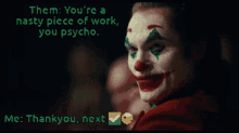 Thankyou Next Joker GIF - Thankyou Next Joker GIFs