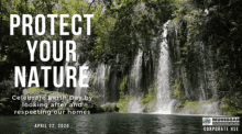 Earth Day Waterfalls GIF - Earth Day Waterfalls Protect Your Nature GIFs
