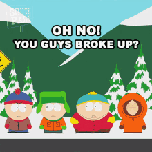 You Guys Broke Up Eric Cartman GIF - You Guys Broke Up Eric Cartman Stan Marsh GIFs