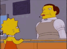 The Simpsons Lunch GIF - The Simpsons Lunch Lisa Simpson GIFs