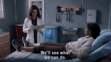 Greys Anatomy Amelia Shepherd GIF - Greys Anatomy Amelia Shepherd Well See What We Can Do GIFs