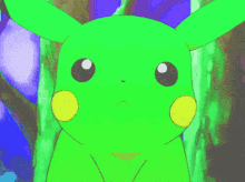 Pikachu Cute GIF - Pikachu Cute Green GIFs