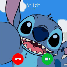 Stitch Calling You GIF - Stitch Calling You GIFs