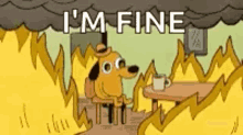 Fine This Is Fine GIF - Fine This Is Fine GIFs