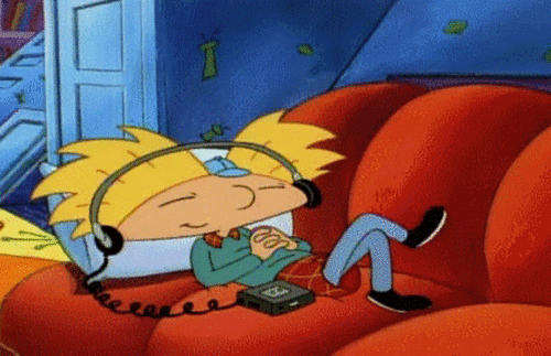 Chillin GIF - Hey Arnold Chilling Music GIFs