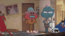 the amazing world of gumball pff or what harold wilson or what