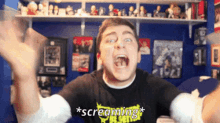 Steve Dangle Screaming GIF - Steve Dangle Screaming Screams GIFs