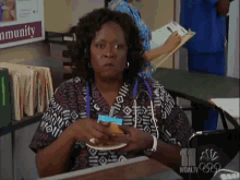 scrubs laverne roberts aloma wright mad angry