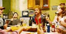 Family Chanting GIF - Family Chanting Meal GIFs