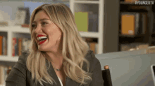 Hilary Dead Laughing GIF - Younger Tv Younger Tv Land GIFs