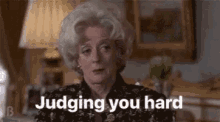 Maggie Smith First Wives Club GIF - Maggie Smith First Wives Club Judge GIFs