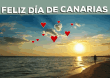 diacanarias 30mayo happy canary day hearts sea