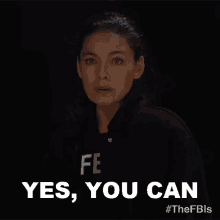 Yes You Can Kristin Gaines GIF - Yes You Can Kristin Gaines Fbi Most Wanted GIFs