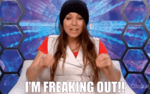 Bbcan5 Emily GIF - Bbcan5 Emily Im Freaking Out GIFs